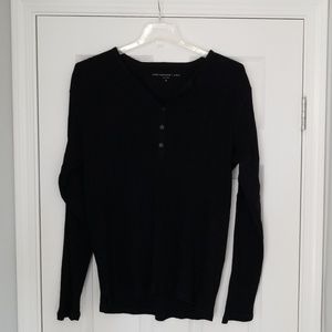 John Varvatos Star black Henley, XL